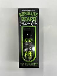 ABSOLUTE NEW YORK BEARD OIL TEA TREE & MINT 2 fl oz