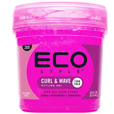 Eco Style Curl & Wave Professional Styling Gel For Curly Textures 8 oz