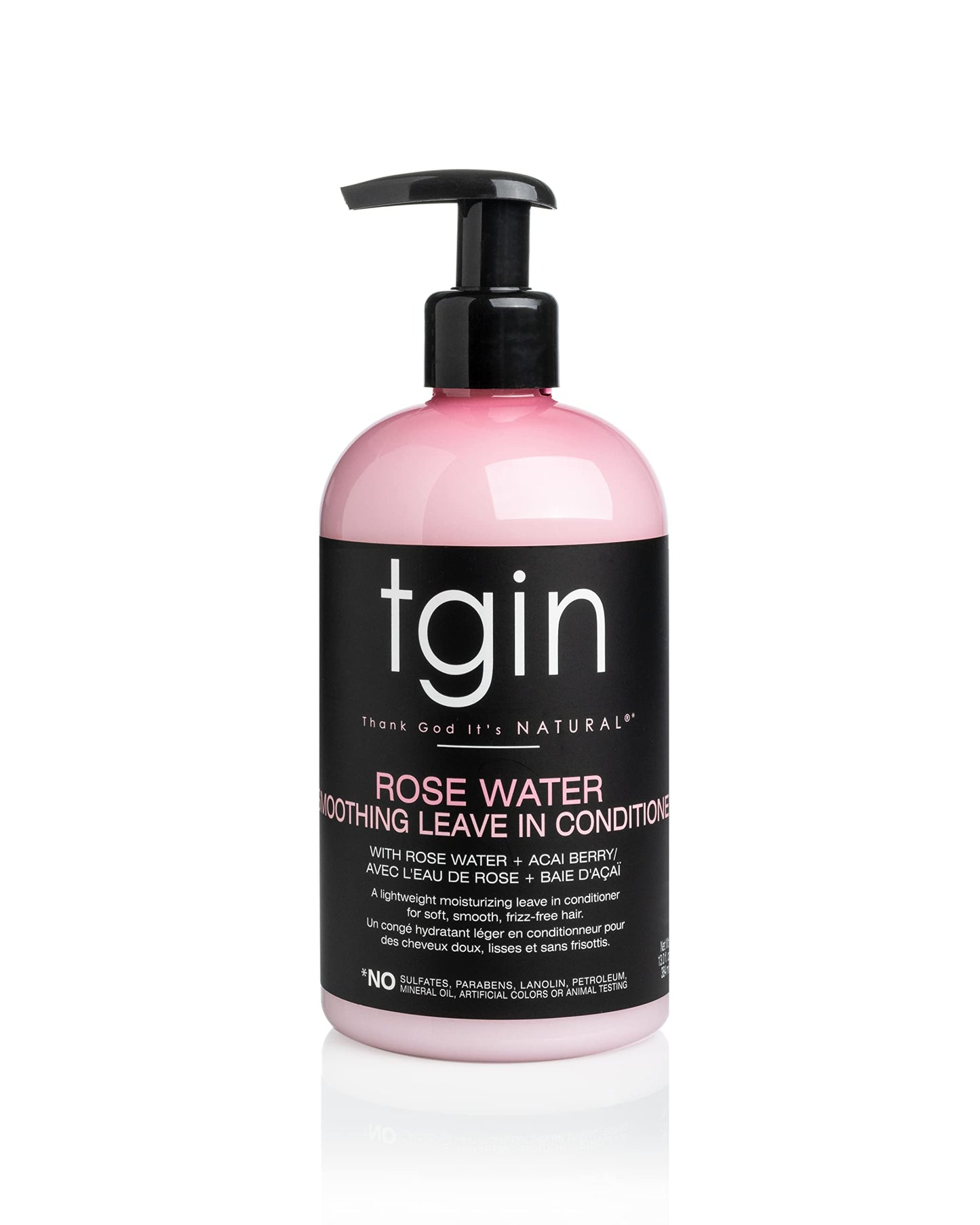 TGIN Rose Water Smoothing Leave In Conditioner 13oz