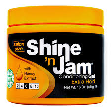 Ampro Shine ‘n Jam Conditioning Gel Extra Hold with Honey 16oz