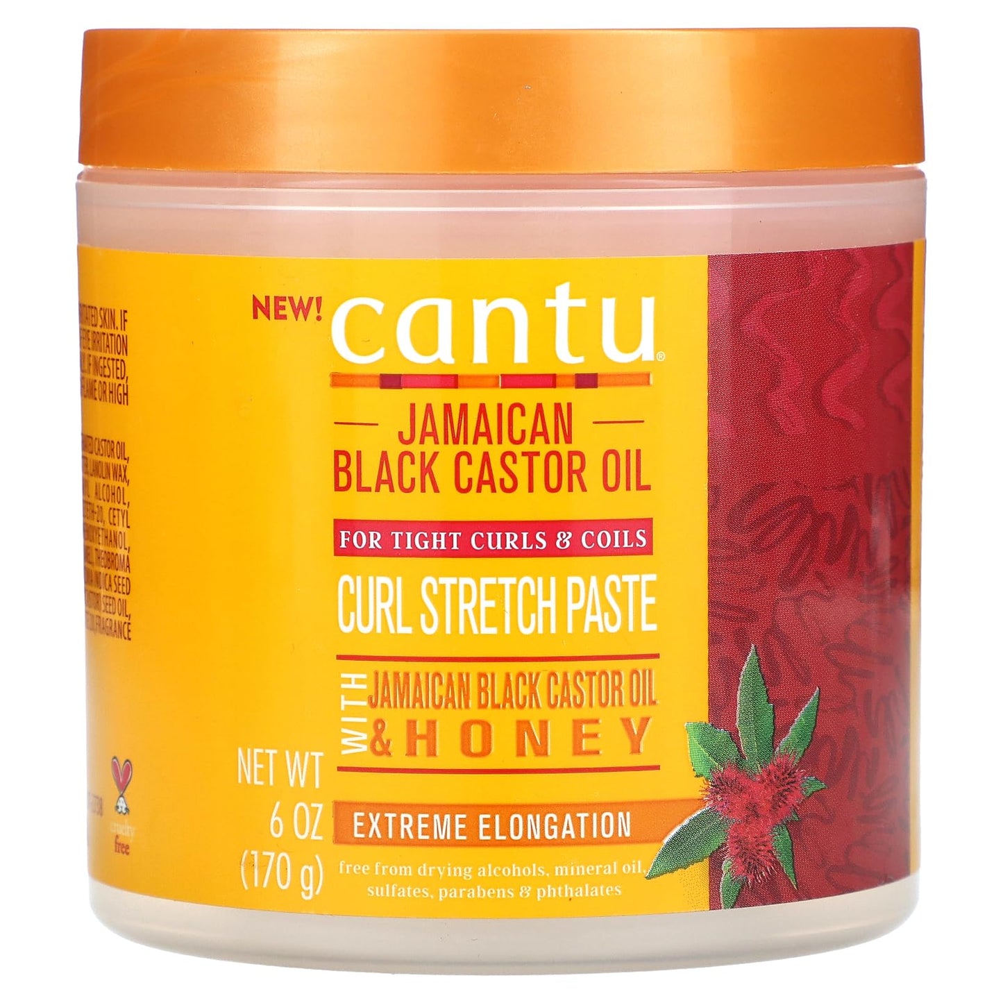 CANTU Jamaican Black Castro Oil Curl Stretch Paste 6oz
