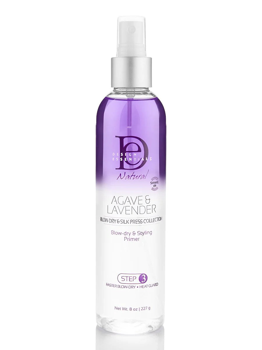 Design Essentials Agave & Lavender Moisturizing Blow-Dry & Style Primer 8oz