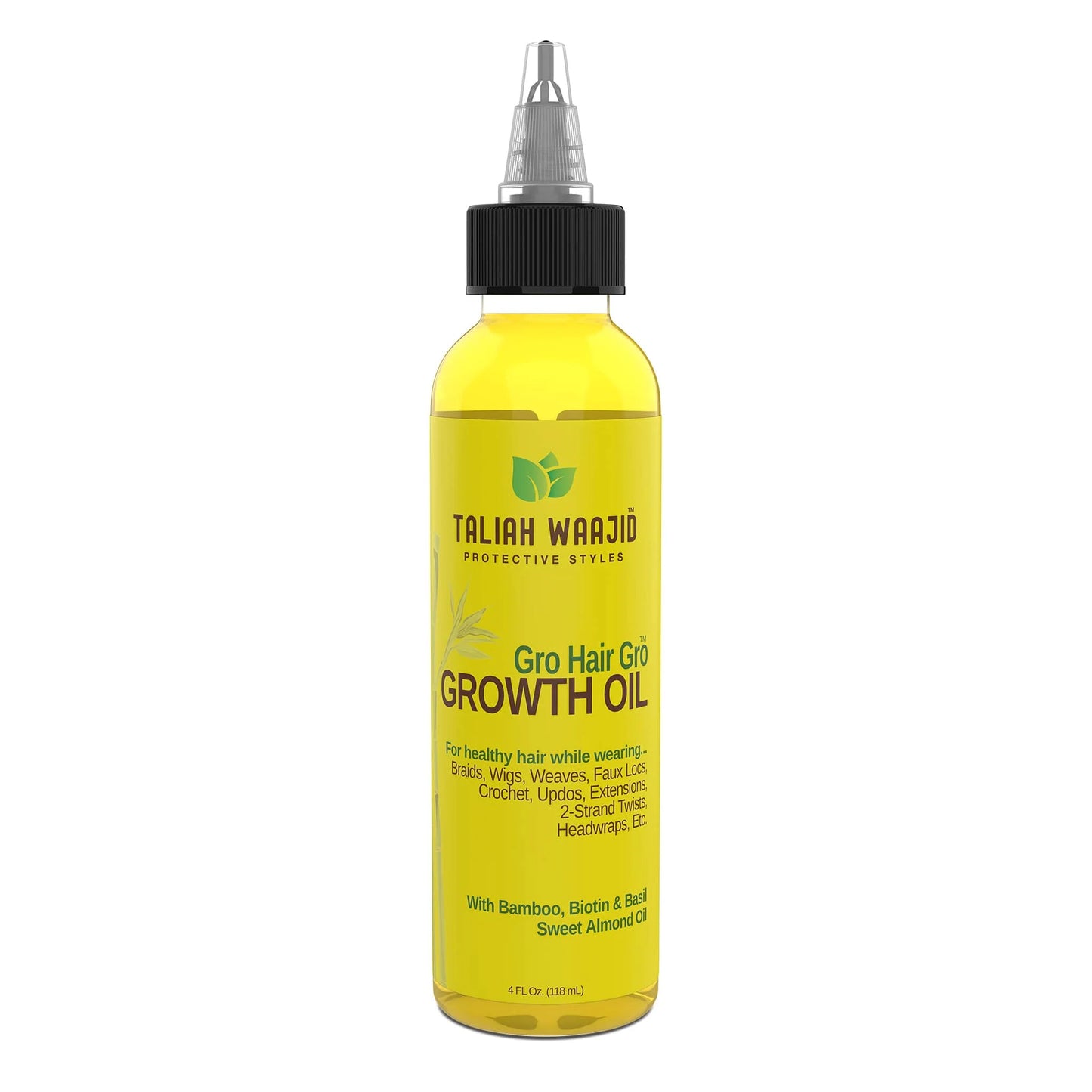 Taliah Waajid Gro Hair Gro Bamboo & Coconut Milk Growth Oil 4oz