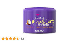 Aussie Miracle Curls Creme Pudding With Coconut Oil 7.6 oz