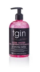TGIN Rose Water Curl Defining Styling Gel 13oz