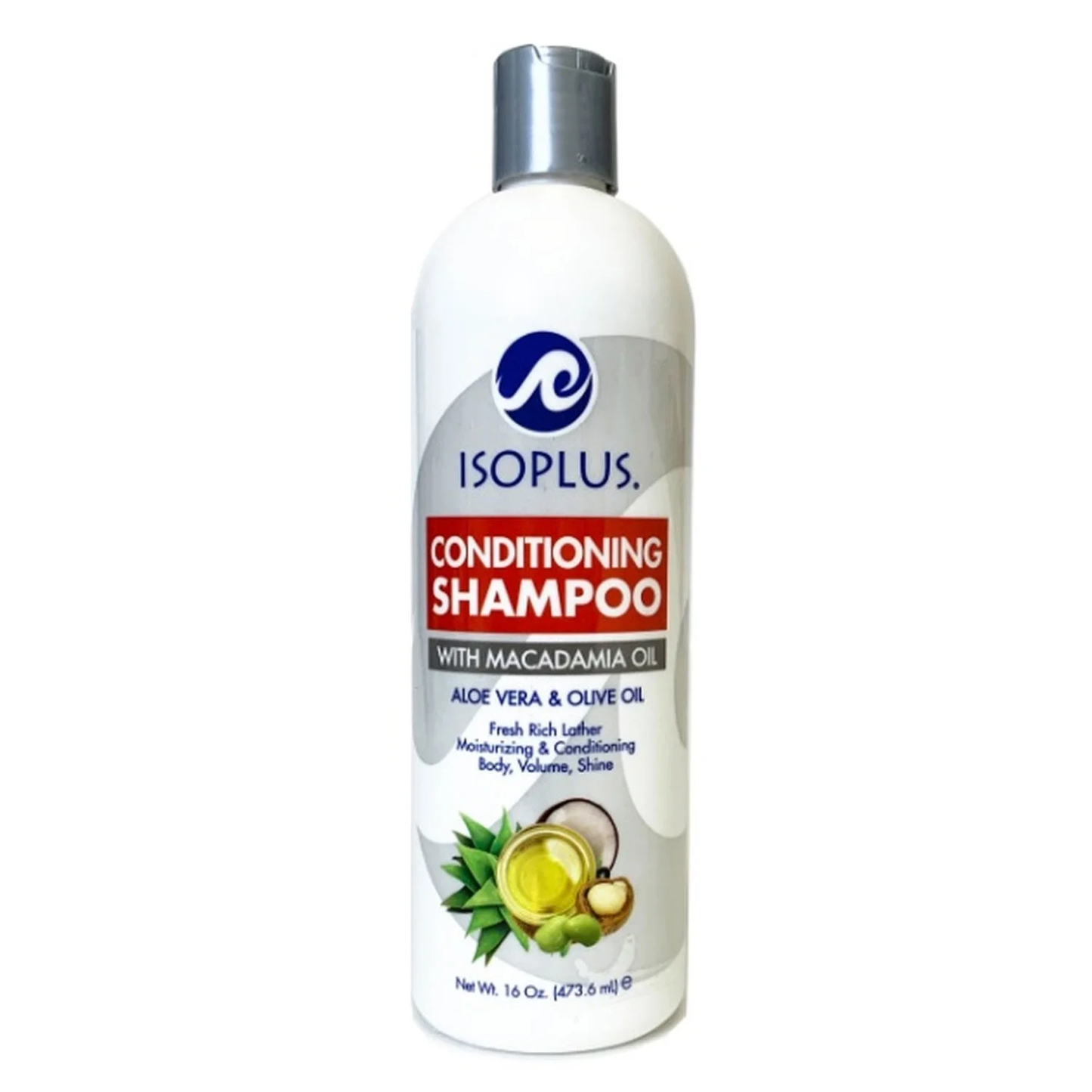 ISOPLUS Conditioning Shampoo With Macadamia Oil 16oz