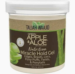 Taliah Waajid Green Apple Aloe Nutrition Apple Miracle Hold Gel 12 oz