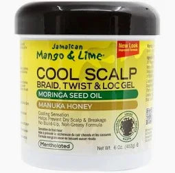 Jamaican Mango & Lime Cool Scalp Braid Twist & Loc Gel 6 oz