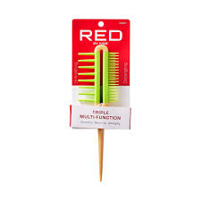 Red Triple Multi Function Brush