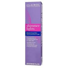 Clairol Shimmer Lights Permanent Cream Toner 2 oz