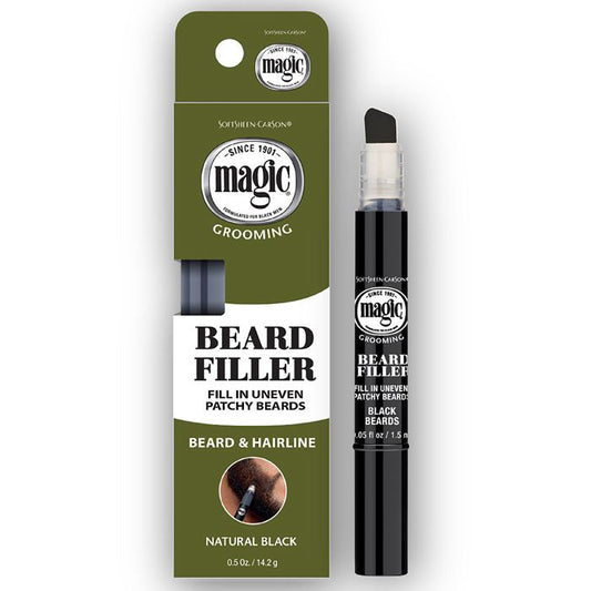 Magic Beard Filler Beard & Hairline Natural Black .5 oz