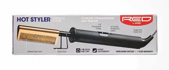 RED Hot Style Pressing Comb Straight