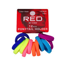 RED Ponytail Holder Mini