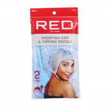 RED Frosting Cap & Tipping Needle