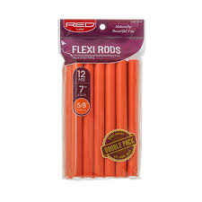 RED Flexi Rods 5/8" Orange 12 pcs
