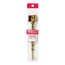RED By Kiss Leopard Rattail Edge Boar Fixer Brush