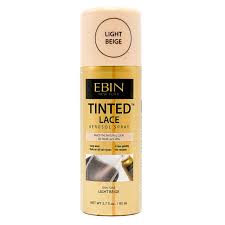 EBIN Tinted Lace Aerosol Spray Light Beige 2.7oz