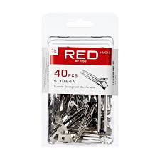 RED Slide In Clips 40ct