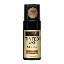 EBIN Tinted Lace Mousse Medium Brown 3.38 oz
