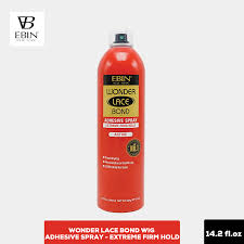 Ebin New York Wonder Lace Bond Adhesive - Active Extreme Firm Hold 14oz