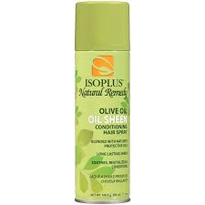 ISOPLUS Natural Remedy Olive Oil Sheen Conditioning Spray 7oz