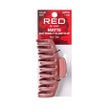 RED Matte Butterfly Claw Clip